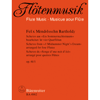 Mendelssohn F. Songe D'une Nuit D'ete OP 61/1FLUTES