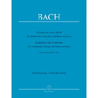 Bach J.s. Concerto A Minor Violoncelle