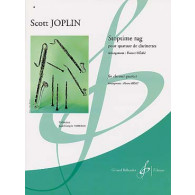 Joplin S. Stoptime Rag Quatuor Clarinettes