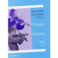 Kuchler F. Concertino Sol Majeur OP 11 Violon
