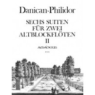 DANICAN-PHILIDOR P. Suites Vol 2 2 Flutes A Bec Alto