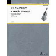 Glazounov A. Chant DU Menestrel Violoncelle