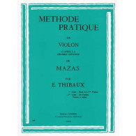 Thibaux E. Methode D'apres Mazas Vol 2 Violon