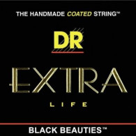 Jeu de Cordes Basse DR BKB-45 Extra Life Black Beauties 45/105