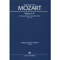 Mozart W.a. Messe DU Couronnement K 317 Choeur