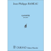 Rameau J.p. Gavotte Piano