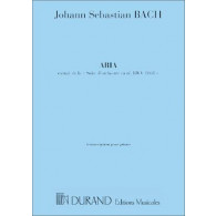 Bach J.s. Aria Piano