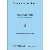Bach J.s. Toccata et Fugue RE Mineur Piano
