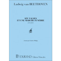 Beethoven L. 6 Valses 1 Marche Piano