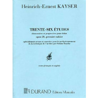 Kayser H.e. Etudes OP 20 Vol 1 Violon