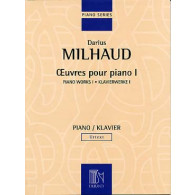 Milhaud D. Oeuvres Piano Vol 1