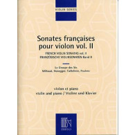 Sonates Francaises Vol 2 Violon