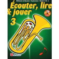 Ecouter Lire Jouer Vol 3 Baryton/euphonium/saxhorn Cle de FA