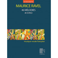 Ravel M. 46 Melodies Voix Haute