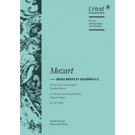 Mozart W.a. Missa Brevis KV 220 196b Choeur