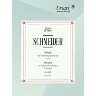 Schneider F. Sonate FA Majeur Violoncelle