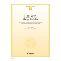 Ludwig C.d. Happy Birthday Piano 4 Mains