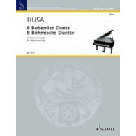 Husa K. Eight Bohemian Piano 4 Mains