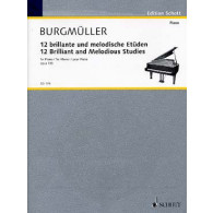 Burgmuller F. Etudes Brillantes et Melodiques OP 105 Piano