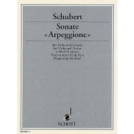 Schubert F. Sonate Arpeggione Alto Guitare