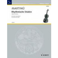 Martinu B. Rhythmische Etuden Violon