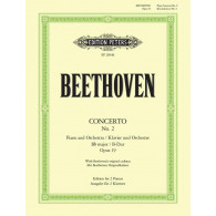 Beethoven L.v. Concerto N°2 OP 19 Pianos