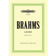 Brahms J. Complete Songs Vol 1 Voix Mezzo