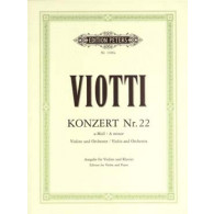 Viotti G.b. Concerto N°22 Violon