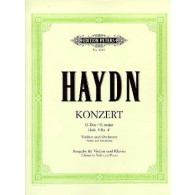 Haydn J. Concerto Hob VIIA:4 Sol Majeur Violon