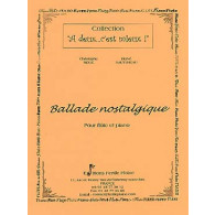 Mege C./sautereau H. Ballade Nostalgique Flute