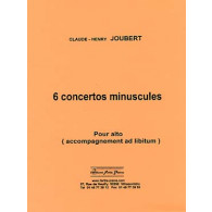 Joubert C.h. Concertos Minuscules Alto