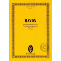 Haydn J. Symphonie N°73 D Dur Conducteur