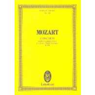 Mozart W.a. Concerto K 491 Piano et Orchestre Partition de Poche