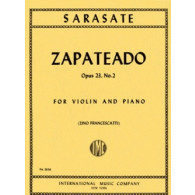 Sarasate P. Zapateado OP 23 N°2 Violon