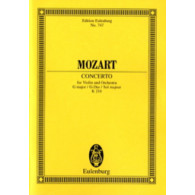Mozart W.a. Concerto K 216 Violon et Orchestre Partition de Poche