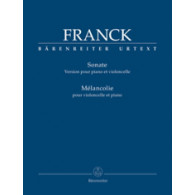Franck C. Sonate -  Melancolie Violoncelle