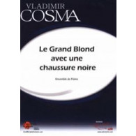 Cosma V. le Grand Blond Avec Une Chaussure Noire Flutes