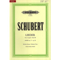 Schubert F. Lieder Vol 3 Voix Moyenne