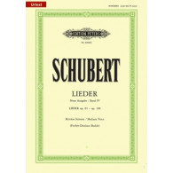 Schubert F. Lieder Vol 4 Voix Moyenne