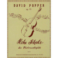 Popper D. 40 Studies Opus 73 Vol 2 Violoncelle