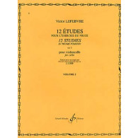 Lefebvre V. Etudes Pour le Pouce OP 2 Vol 2 Violoncelle