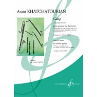 Khatchaturian A. Galop Quatuor Clarinettes