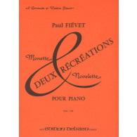 Fievet P. Recreations Piano