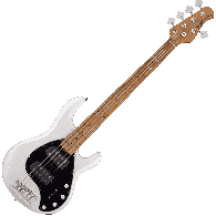 Sterling BY Music Man RAY35HH-PWH-M2 STINGRAY35 Pearl White