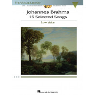 Brahms J. 15 Selected Songs Voix Basse