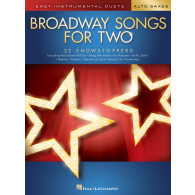 Broadway Songs For Two Saxos Alto