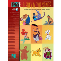Disney Movie Songs For Piano Duet PLAY-ALONG Vol 12