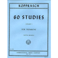 Kopprasch 60 Etudes Vol 1 Trombone
