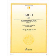 Bach J.s Air de la Suite en RE Bwv 1068 Flute