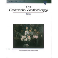 The Oratorio Anthology Voix Tenor